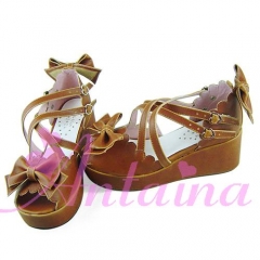 Antaina Sweet Lolita Sandals Heel Shoes with Multiple Straps