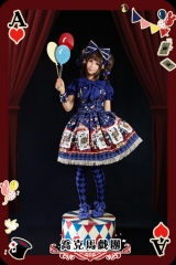 Infanta Jock.Circus Vest Style Lolita Collar Salopette