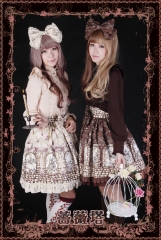Infanta Rose Tower and Sleeping Beauty Lolita Skirt