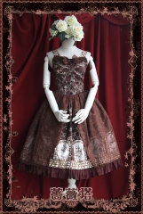 Infanta Rose Tower and Sleeping Beauty Long Version Lolita JSK