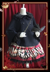 Infanta The Dark Night Halloween Party Wool Lolita Winter Cape/Coat