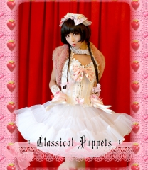 Classical Puppets A-line Super Puffy Lolita Petticoat