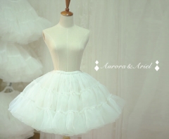 Aurora Ariel Organdy Super Puffy A-line Lolita Petticoat