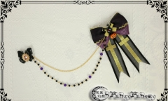 Fanzy Fantasy -Halloween Magic Tricks- Gothic Lolita Hairclip with Chains - Preorder's Been Closed