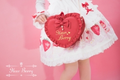 Haw Berry Heart Shaped Embroidery Lolita Bag