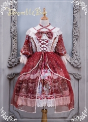 Bramble Rose -Crowned Bird- Lolita OP Dress