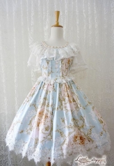 Little Dipper -Victorian Rose- Classic Lolita OP Dress