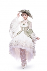 Yupbro -Trip To Riparbella- "Light Green Color" Lolita Jumper Dress Set
