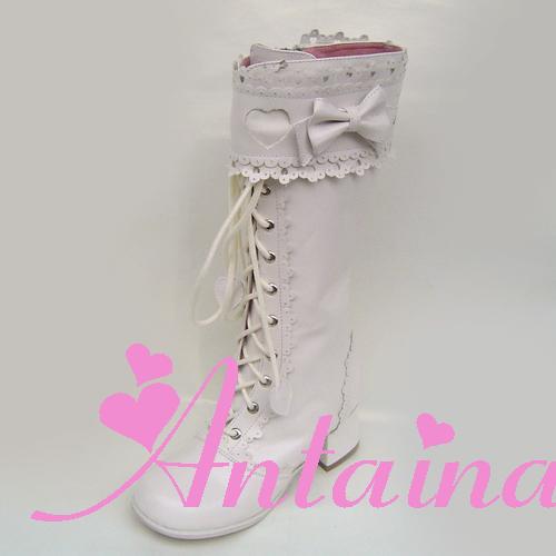 Antaina Classical Lolita Heel Boots