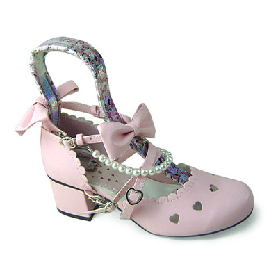 Matte pink & 4.5cm heel