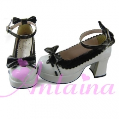 Antaina Sweet Multi Colors Lolita Heel Shoes with Bows
