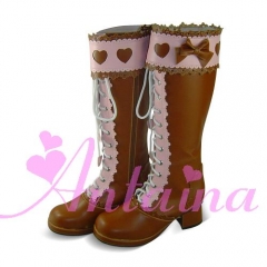 Antaina Classical Lolita Heel Boots (version 2)