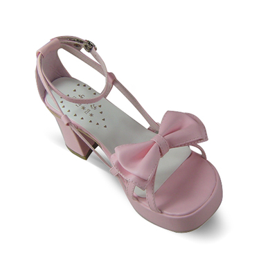 Matte pink & 7.5cm heel + 2.5cm platform