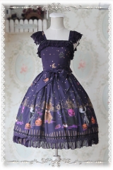 Infanta -Scary Night- Halloween Theme Lolita Jumper Dress