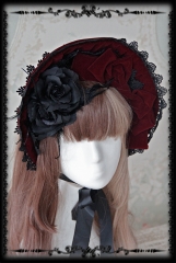 Infanta Rose Sanctuary Lolita Bonnet