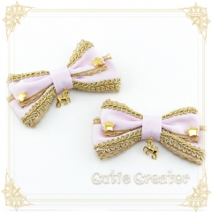 Cutie Creator Gold Brownie Star Lolita Hairclip