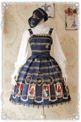 Infanta Symphony Thick Jacquard Fabric Lolita Jumper Dress