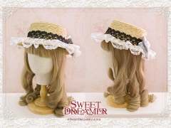 Cutie Creator The Sound of Music Lace Pear Bow Lolita Sunhat