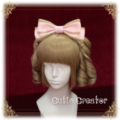 Cutie Creator Gold Brownie Star Lolita Headbow