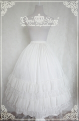 Chess Story -Le Printemps- Lolita Long Petticoat Skirt