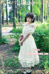 Strawberry Witch Latouchea Fokiensis Franch Lolita Jumper Dress