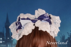 Neverland Lolita (SuffleSong) -Starlit Aquarius- Lolita Headbow