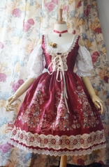 Surface Spell Gothic - Alpine Rose - Lolita Corset JSK