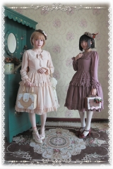 Infanta -Lily- Unicolor Lolita Long Sleeves OP Dress