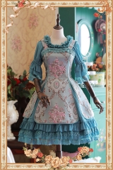 Infanta -Windsor's Afternoon Tea- Embroidery Lolita JSK + Long Petticoat Set
