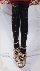 Starry Sky Constellation Themed Lolita Tights