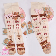 MuFish -Chocolate Desserts- Sweet Lolita Tights