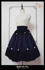 AloisWang -Quiet Night and Starry Sky- Lolita Skirt