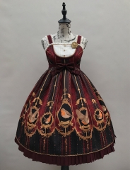 Angel's Heart -Robin- Lolita High Waist Jumper Dress