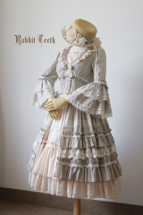 Fantastic Wind -Swinging Vines- Classic Lolita Hime Sleeves OP Dress