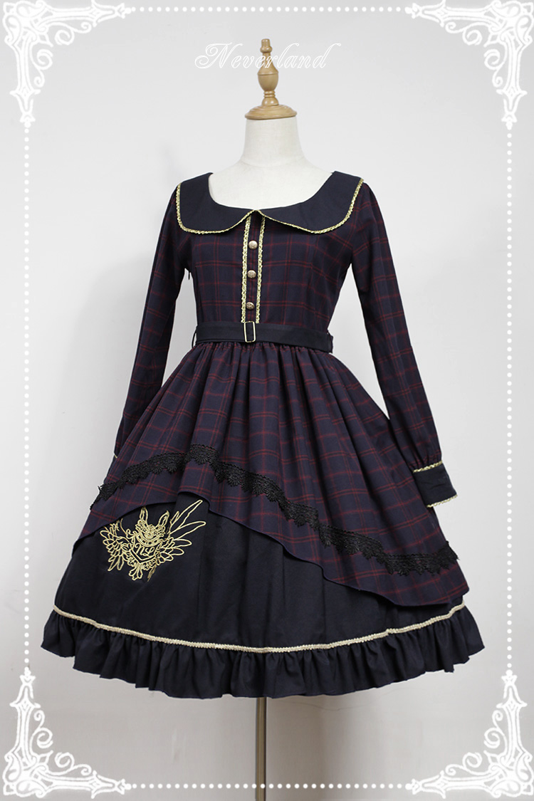 Neverland Lolita -Prospective Student- Embroidery Long Sleeves Lolita ...