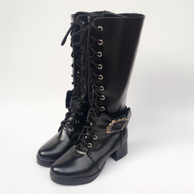 Matte Black & 4.5cm heel + 1cm platform