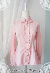 Little Dipper -Nightingale- Embroidery Lolita Blouse