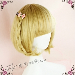 Sweet Cream Gold X Light Yellow BOBO Lolita Wig