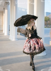 Diamond Honey -Dragon and Knight- Lolita High Waist Skirt