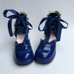 Royal Blue Yves Klein Lolita Heels Shoes