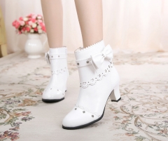 Sweet Bows Lolita Short Boots