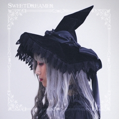 Cutie Creator Velvet Lolita Halloween Witchhat