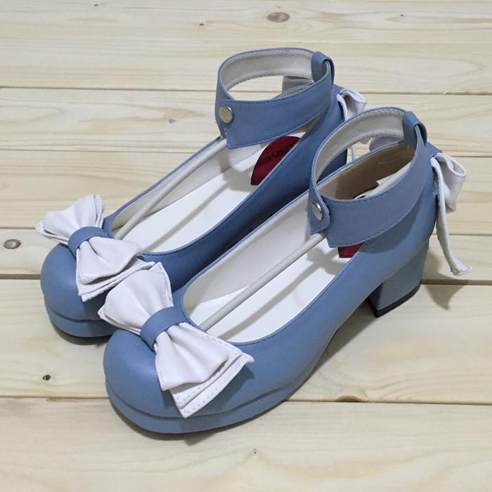 Royal Blue & 4.5cm heel + 1cm platform