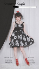 Jewel Cube -Elizabeth Meow- Cat Themed Lolita Jumper Dress