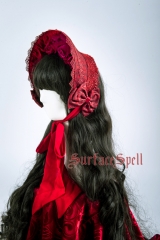 Surface Spell -The Rosary- Lolita Headband and Bonnet