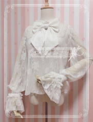 -The Dew of Multiflora Rose- Lace Lolita Blouse