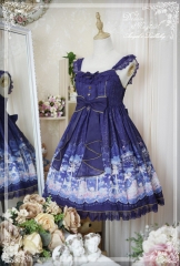 Dream Magical -Angel's Lullaby- Sweet Lolita High Waist Jumper Dress