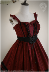 The Devil Bat Gothic Halloween Themed Lolita Jumper Dress