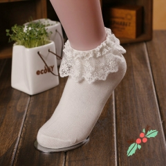 Sweet Lace Lolita Cotton Short Socks