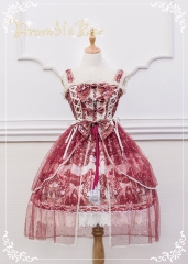 Bramble Rose -Crowned Bird- Lolita Jumper Dress